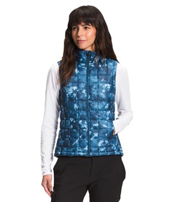 The North Face Women's Printed ThermoBall Eco Vest - Medium - Monterey Blue Scattershot Print product image