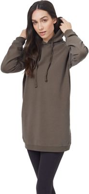 Tentree Women's Oversized French Terry Hoodie - Small - Black Olive Green product image