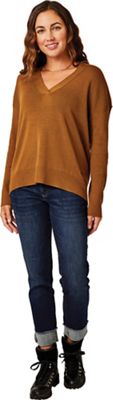 Carve Designs Women's Aurora Sweater - Medium - Cocoa product image