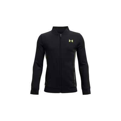 Under Armour Boys' Pennant 2.0 Full Zip Jacket - Small - Black / High-Vis Yellow product image
