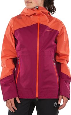 La Sportiva Women's Firestar EVO Shell Jacket - Medium - Red Plum/Paprika product image