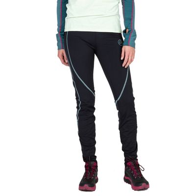 La Sportiva Women's Instant Pant - Small - Black / Turquoise product image
