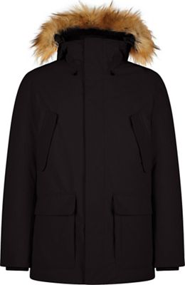 Save The Duck Men's Smeg Hooded Parka w/ Foldable Hood - Small - Black product image