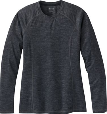 Outdoor Research Women's Alpine Onset Crew Top - XL - Charcoal Heather product image
