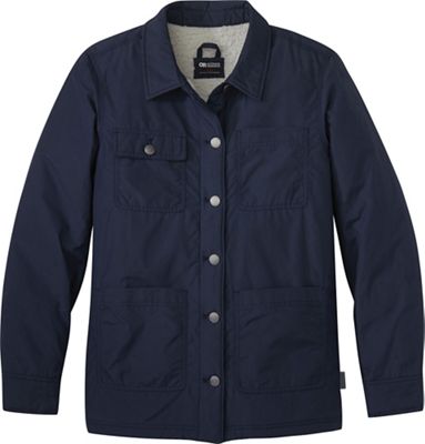 Outdoor Research Women's Lined Chore Jacket - Small - Naval Blue product image