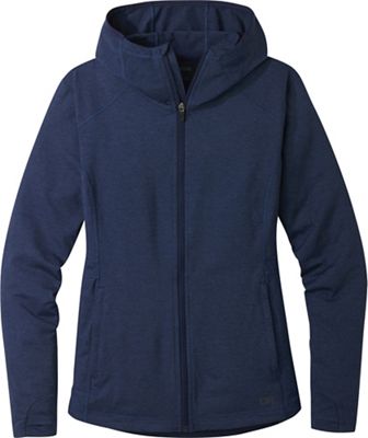 Outdoor Research Women's Melody Full Zip Hoodie - Small - Naval Blue Heather product image
