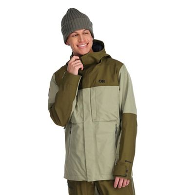 Outdoor Research Men's Mt Baker Storm Jacket - XL - Flint / Loden product image