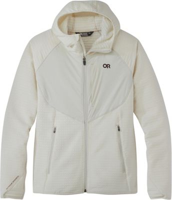 Outdoor Research Women's Vigor Plus Fleece Hoodie - Large - Sand product image