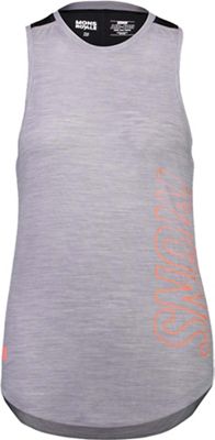 Mons Royale Women's MTN x Tank - Large - Black / Grey Marl product image