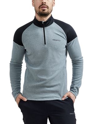 Craft Sportswear Men's Core Edge Thermal Midlayer Top - XL - Trooper / Black product image