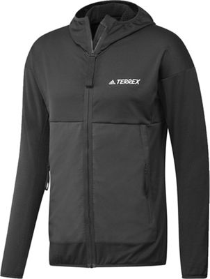Image of Adidas Men's Terrex Tech Flooce Light Hooded Jacket - Small - Black