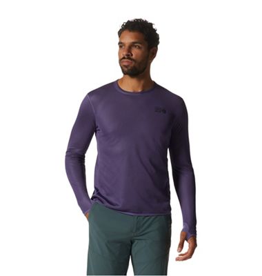 Mountain Hardwear Men's Airmesh LS Crew - XL - Allium product image