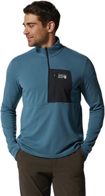 Mountain Hardwear Men's Rogue Pursuit 1/4 Zip Top - XL - Caspian product image