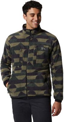 Mountain Hardwear Men's Southpass Fleece Full Zip Jacket - XL - Stone Green Geoland 3 product image