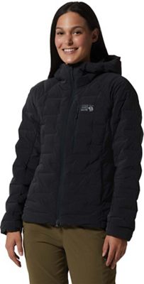 Mountain Hardwear Women's Stretchdown Hooded Jacket - XS - Dark Storm Heather product image