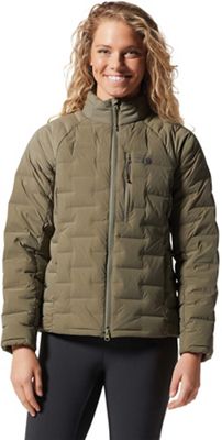 Mountain Hardwear Women's Stretchdown Jacket - Large - Stone Green product image