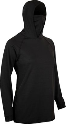 Polarmax Women's Stretch3 Super Mid-Weight Ninja Hoodie - Small - Black product image