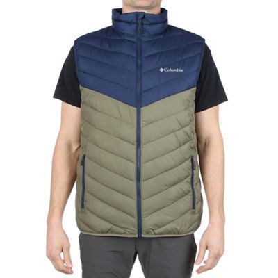 Columbia Men's Eddie Gorge Vest - Small - Stone Green / Collegiate Navy product image