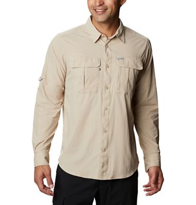 Columbia Men's Newton Ridge LS Shirt - Medium - Ancient Fossil product image