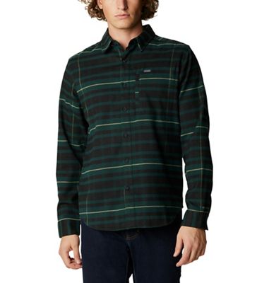 Columbia Men's Outdoor Elements II Flannel Shirt - Small - Spruce Oversize Tartan product image