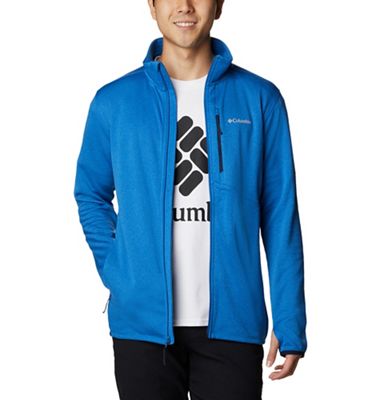 Columbia Men's Park View Fleece Full Zip Jacket - XL - Bright Indigo Heather product image