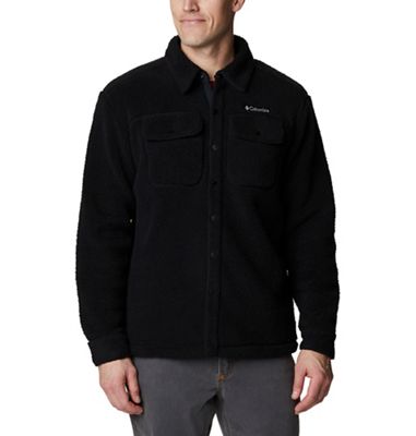 Columbia Men's Rugged Ridge Sherpa Shirt Jacket - Medium - Black product image