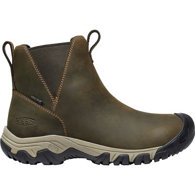 KEEN Women's Greta Chelsea Waterproof Boot - 8.5 - Olive / Timberwolf product image
