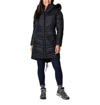 Columbia Women's Catherine Creek Mid Down Jacket - Small - Black Florescent Emboss product image