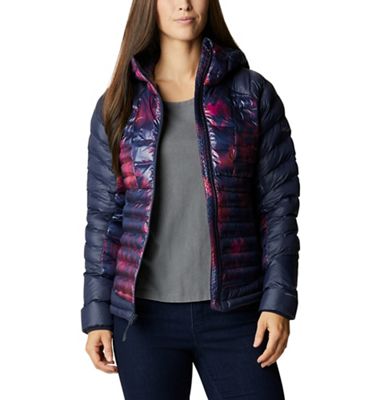 Columbia Women's Labyrinth Loop Hooded Jacket - XS - Dark Nocturnal Folk Blur / Dark Nocturnal product image