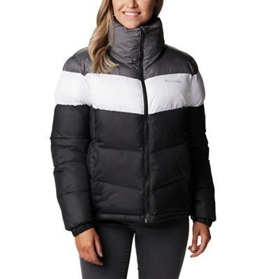 Columbia Women's Puffect Color Blocked Jacket - Small - Black / White / City Grey product image
