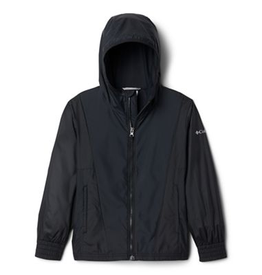 Columbia Boys' Point Trek Windbreaker Jacket - Large - Black product image