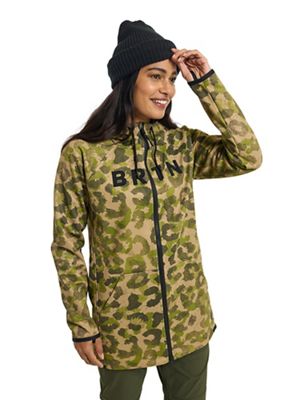 Burton Women's Crown Weatherproof Long Full Zip Fleece Jacket - Small - Felidae product image