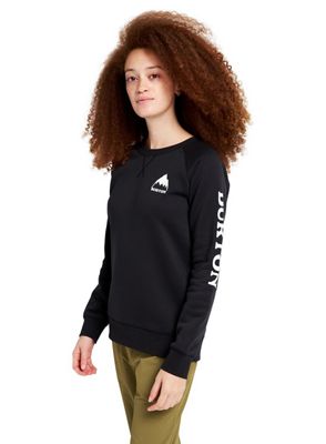 Burton Women's Elite Crew Sweatshirt - Small - True Black product image
