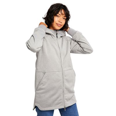 Burton Women's Minxy Full Zip Fleece Jacket - Small - Sharkskin Heather product image