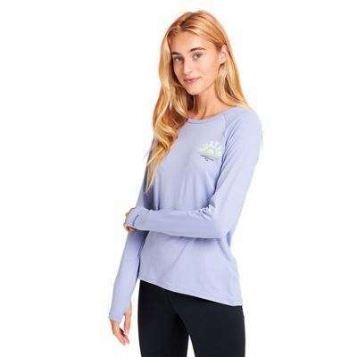 Burton Women's Roadie Base Layer Tech T-Shirt - Large - Foxglove Violet product image