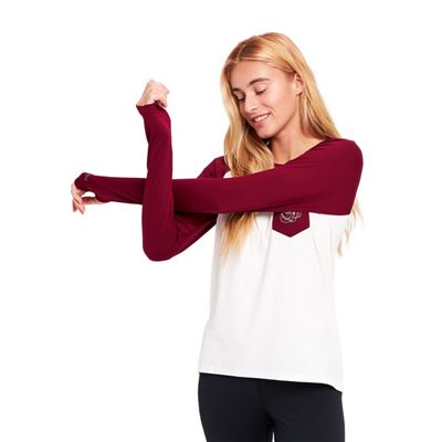 Burton Women's Roadie Base Layer Tech T-Shirt - Large - Mulled Berry product image