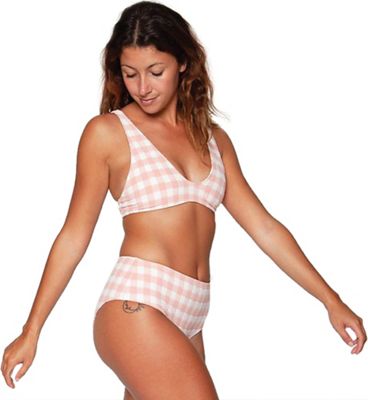 Seea Women's Brasilia High Waist Bikini Bottom - Small - Alba product image