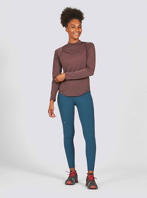 Janji Women's Repeat Merino Tech Long Sleeve - Large - Huckleberry product image