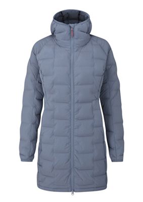 Rab Women's Cubit Stretch Down Parka 16 Bering Sea by Rab