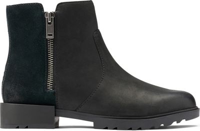Sorel Women's Emelie II Zip Boot - 9.5 - Black / Sea Salt product image