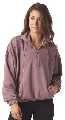 Glyder Women's Complex Quarter Zip Jacket - Small - Lavender Bark product image
