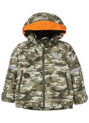Helly Hansen Kids' Legend INS Jacket - 4 - Utility Green Camo product image