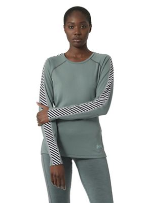 Helly Hansen Women's Lifa Active Stripe Crew Top - XL - Trooper product image