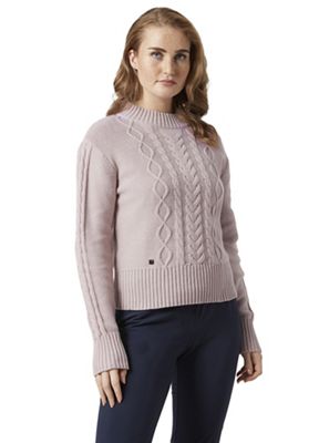 Helly Hansen Women's Siren Cable Knit Sweater - Medium - Dusty Syrin product image