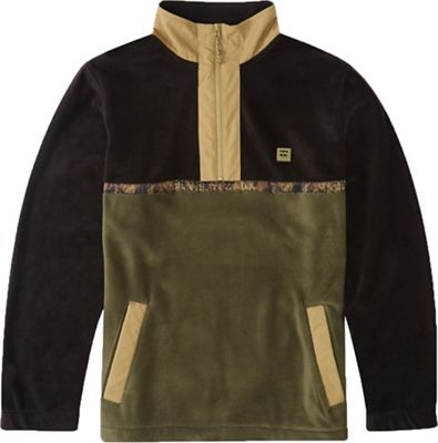 Billabong Men's Boundary Mock Lite Top - Large - Dark Olive product image