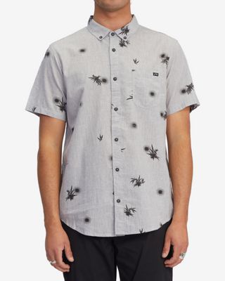 Billabong Men's Sundays Mini SS Shirt - XL - Light Grey Heather product image