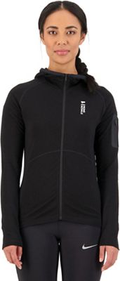 Mons Royale Women's Ascend Full Zip Hood - Medium - Black product image