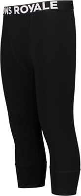 Mons Royale Men's Cascade 3/4 Legging - XL - Black product image