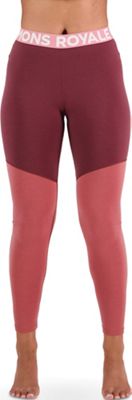 Mons Royale Women's Cascade Legging - Small - Dark Chocolate / Terracotta product image