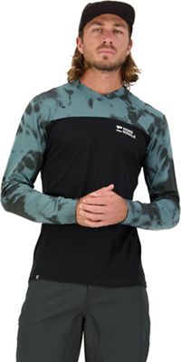 Mons Royale Men's Redwood Enduro VLS Top - XL - Sage Tie Dye / Black product image